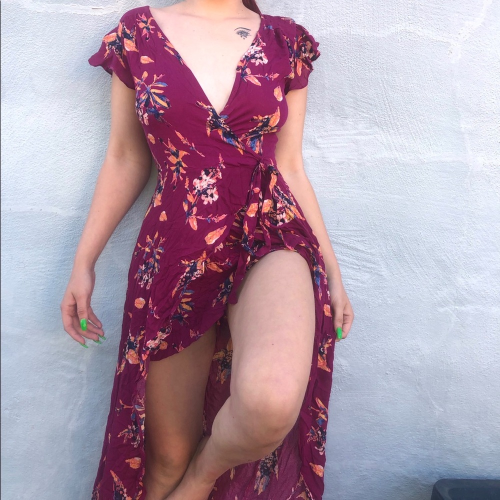 Romper dress/ maxi dress